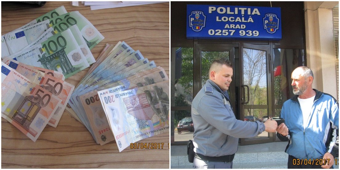 Un țigan din Arad sparge prejudecățile! A găsit 1300 de euro și i-a predat