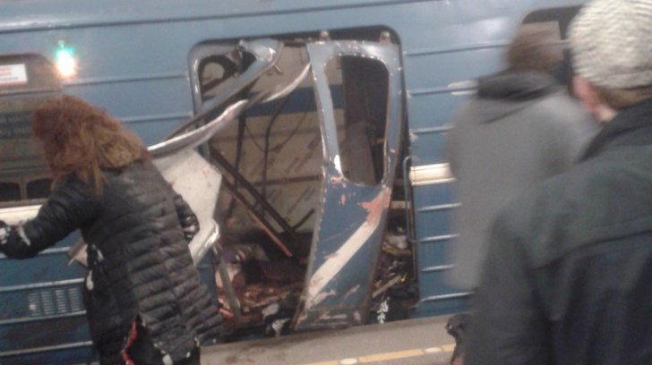Explozii la metroul din Sankt-Petersburg: 10 morți, zeci de răniți. Putin: Posibil atac terorist