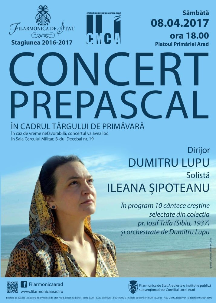 CONCERT PREPASCAL ÎN CADRUL TÂRGULUI DE PRIMĂVARĂ