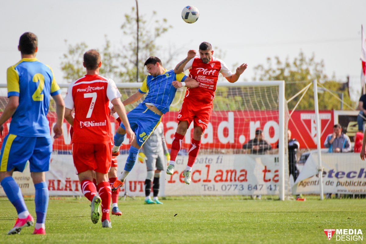 Blocaţi într-un moment nefericit: Dunărea Călăraşi - UTA 1-0