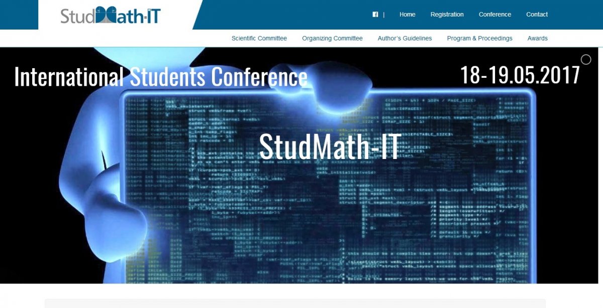 Conferința internațională StudMath – IT la UAV