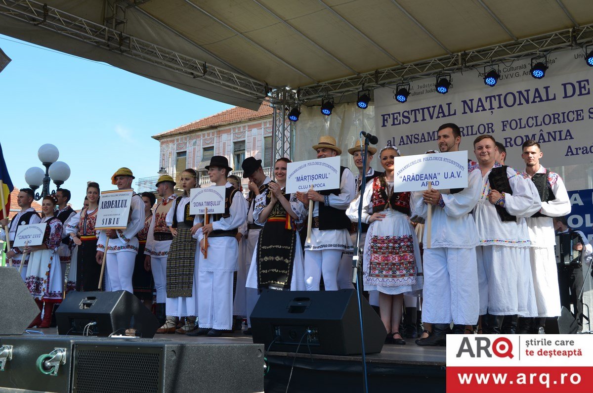 Festival Naţional de Folclor la Arad, Ediția I-a