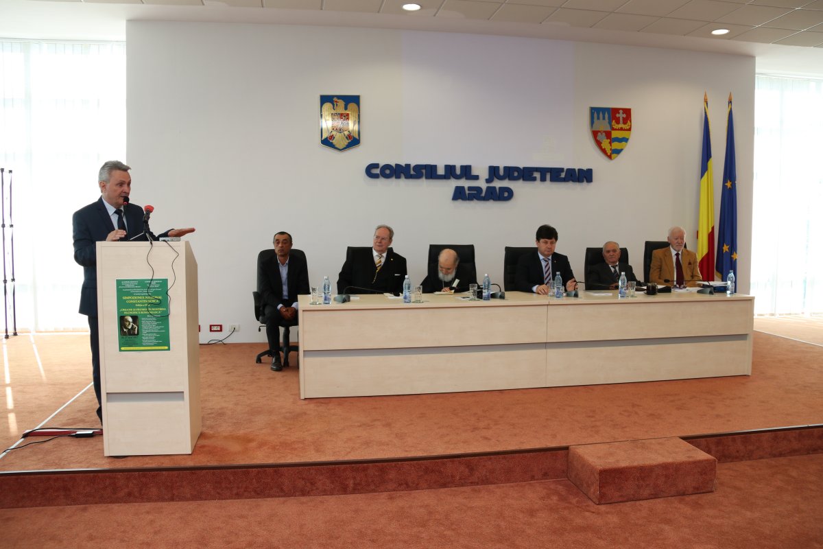 Consiliul Judeţean Arad găzduieşte Simpozionul Naţional Constantin Noica