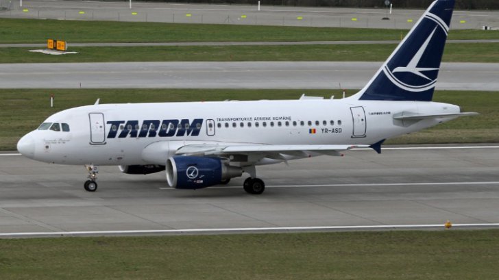 Aterizare de URGENȚĂ la Timișoara pentru un avion TAROM din cauza unei defecțiuni tehnice