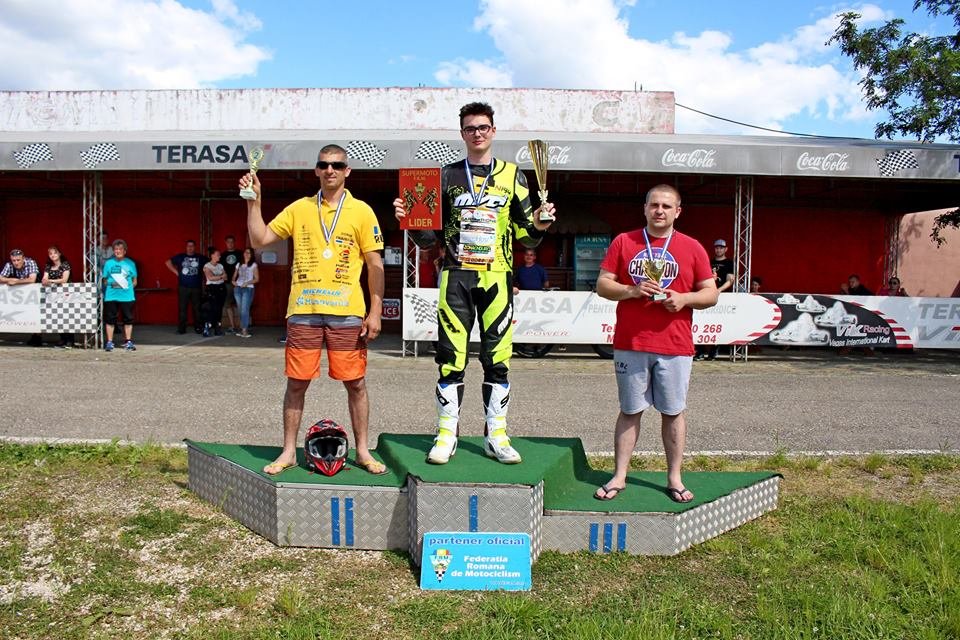 Final de primă rundă, la Arad, în Campionatul Regional de SuperMoto