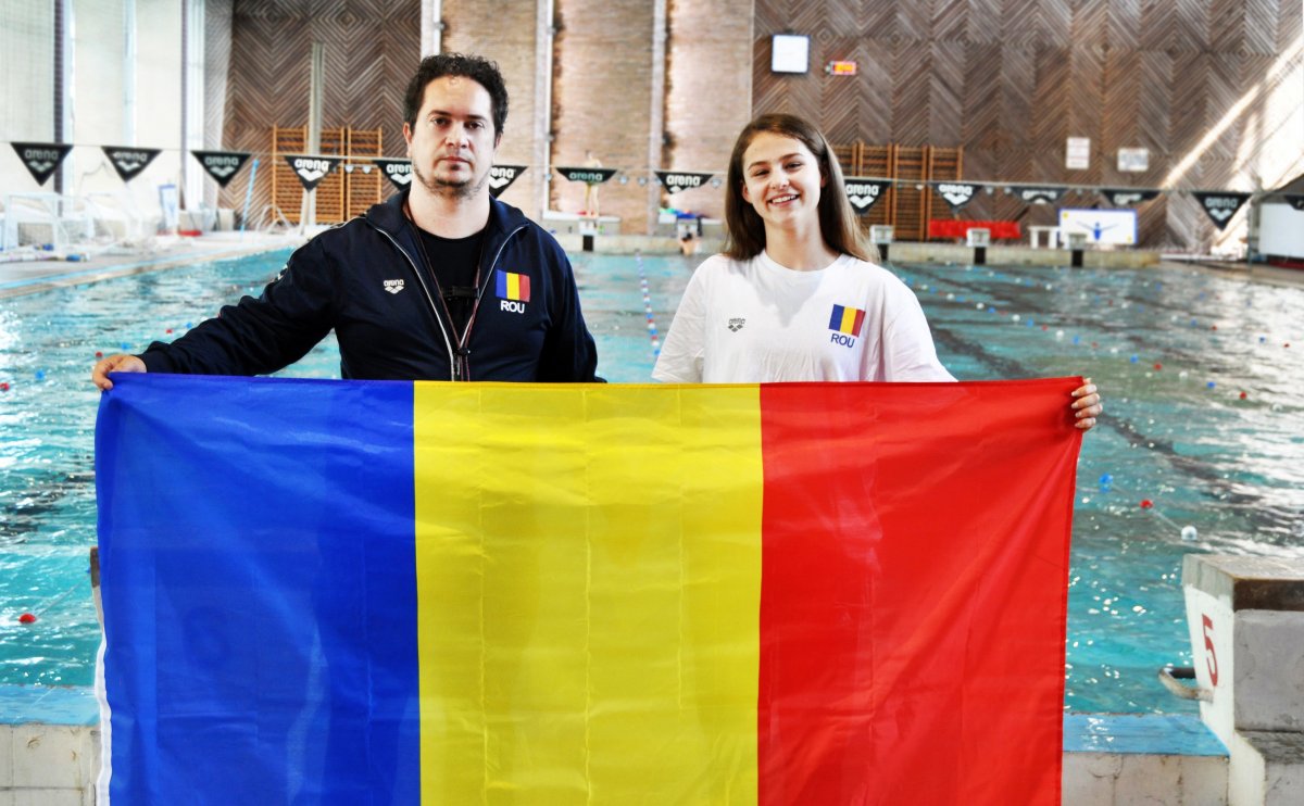 Arădeanca Alexia Băşcărău a fost cooptată în Lotul Naţional de Înot!