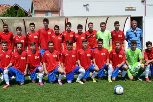 AJF Arad - România U15 3-4, într-un amical interesant