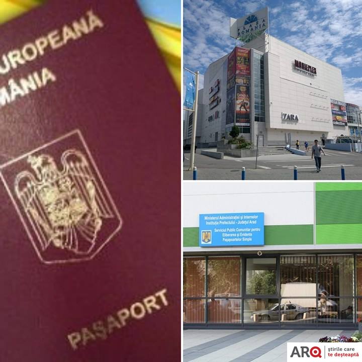 La Bucureşti PSD-ul a mutat Direcţia Paşapoarte la Mall. La Arad PSD-ul a mutat Serviciul Paşapoarte din Mall!