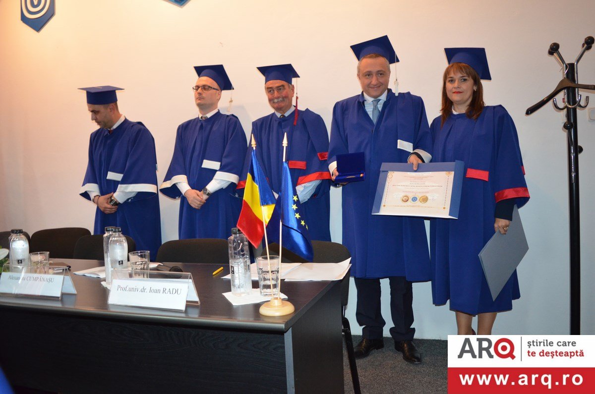 Ambasadorul Georgiei în România, Doctor Honoris Causa al Universității „Aurel Vlaicu” din Arad
