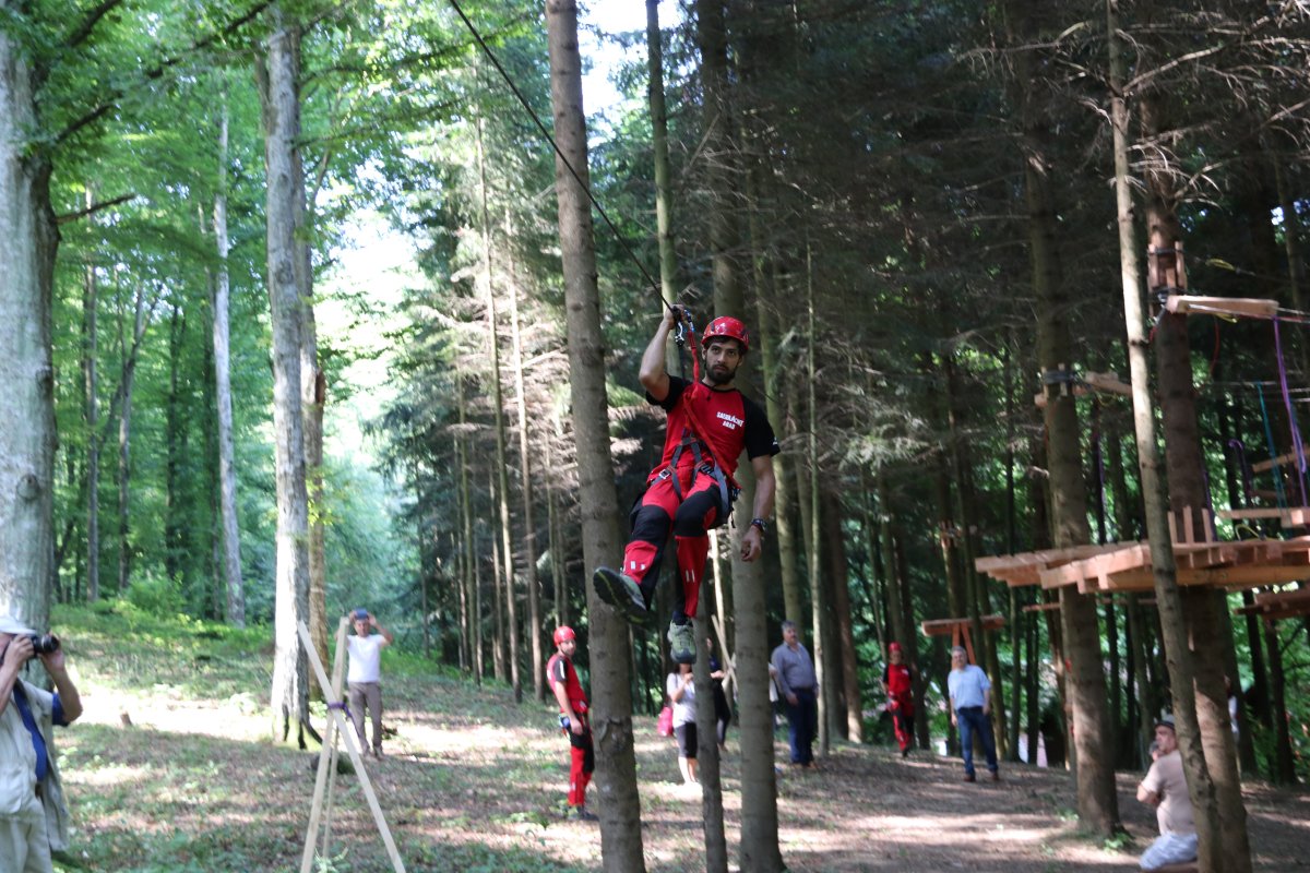 Educaţie Montanistică asigurată de Consiliul Judeţean Arad în Parcul de la Căsoaia