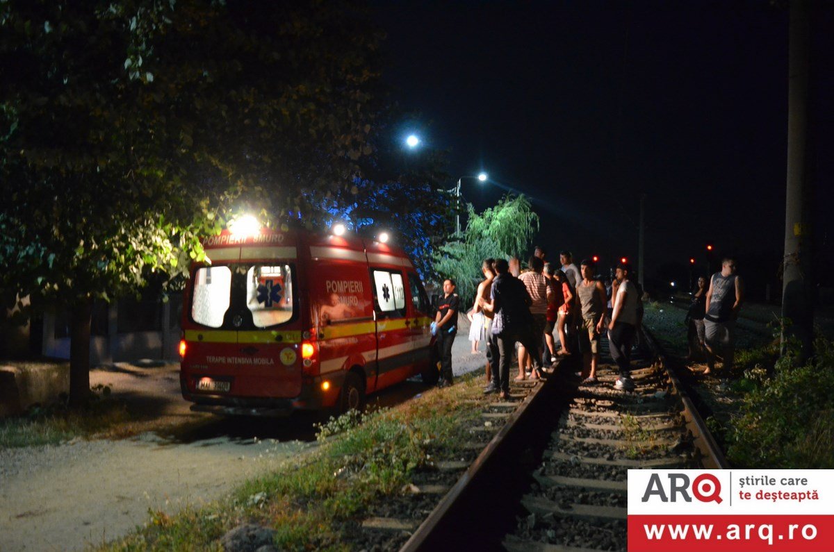 Bărbat tăiat de tren în Aradul Nou