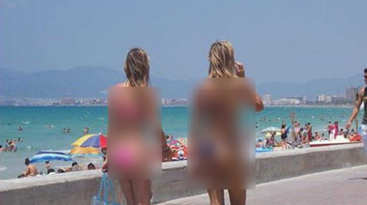 În prima zi la mare, fetele s-au plimbat pe faleză.Dar toţi bărbaţii au râs de ele.Cum s-au îmbrăcat