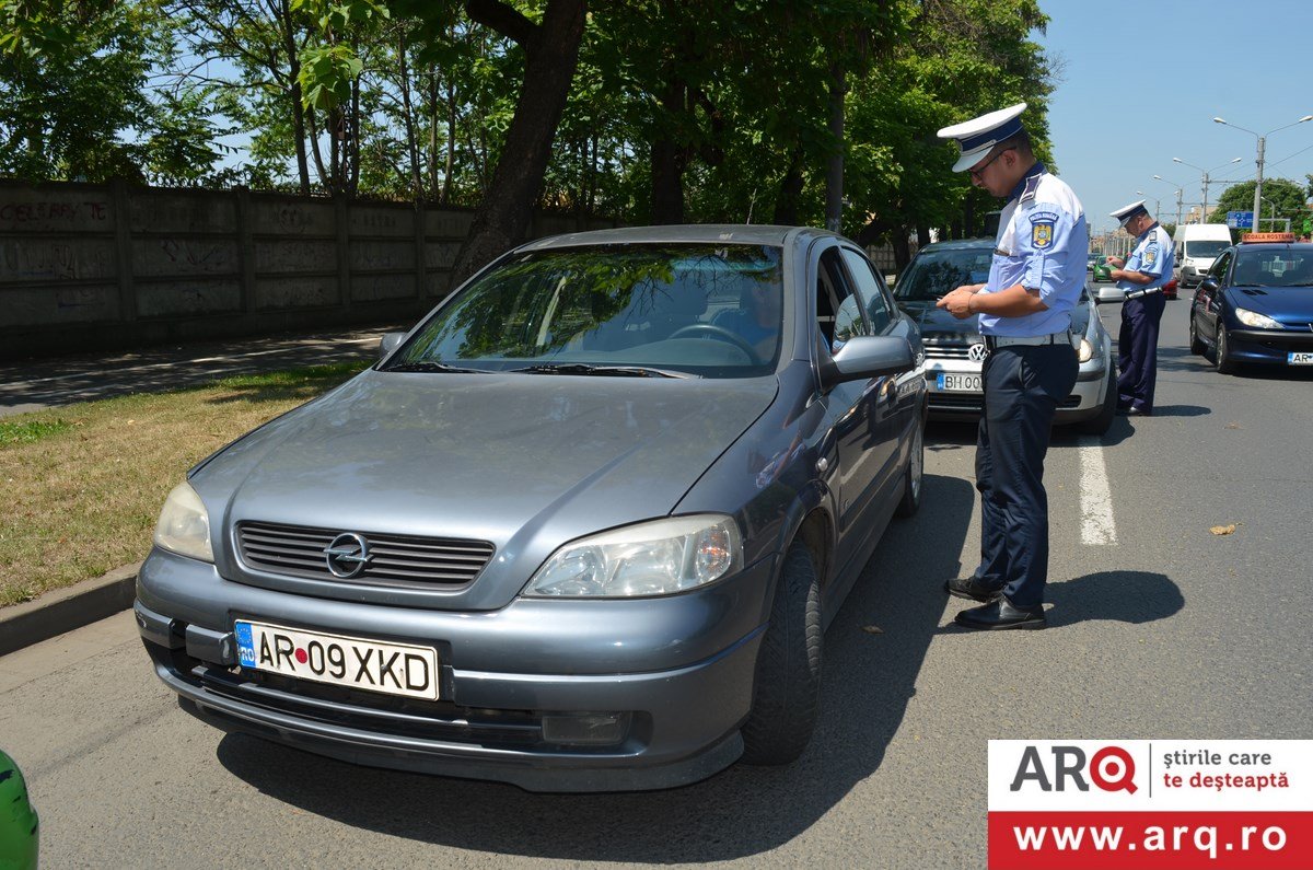 ACȚIUNE A POLIȚIȘTILOR RUTIERI PE RAZA MUNICIPIULUI