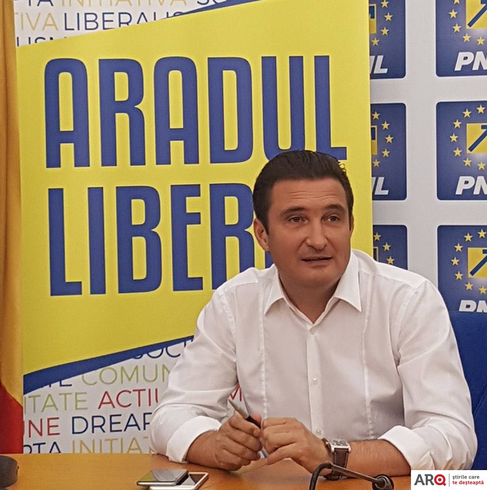 Călin Bibarț (PNL): “Proiectul Aradul Liberal deschis oricărui arădean!”
