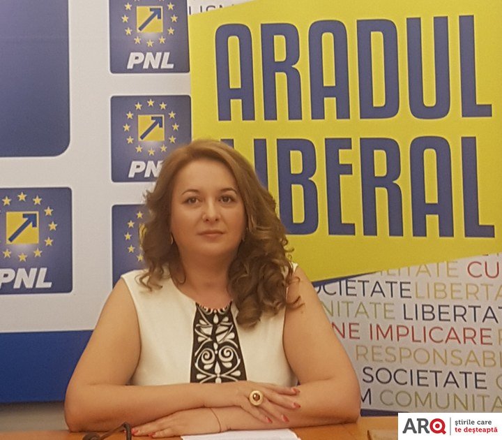 Geanina Pistru (PNL): „Îmi doresc cât mai mulți arădeni alături de noi pentru un Arad puternic!”