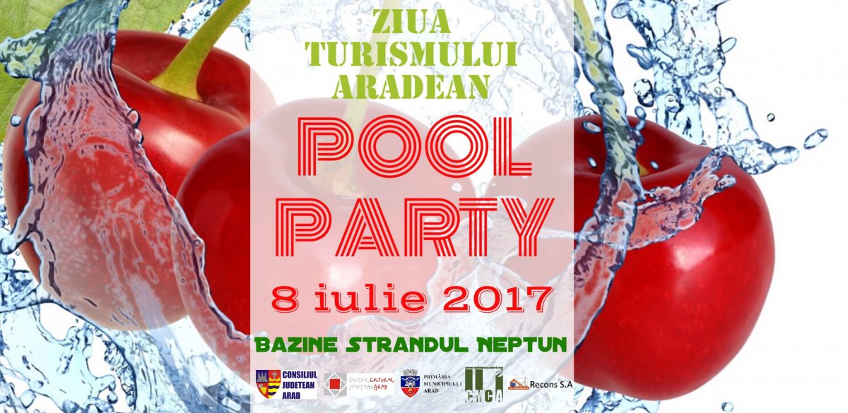 Cel mai mare Pool Party din România la Ştrandul Neptun. HAIDEŢI SĂ SCRIEM ISTORIE!