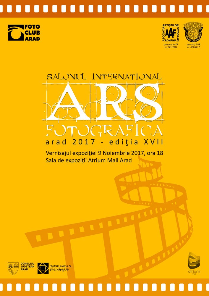 Salonul Internațional Ars Fotografica Arad – 2017  Ediția a XVII-a