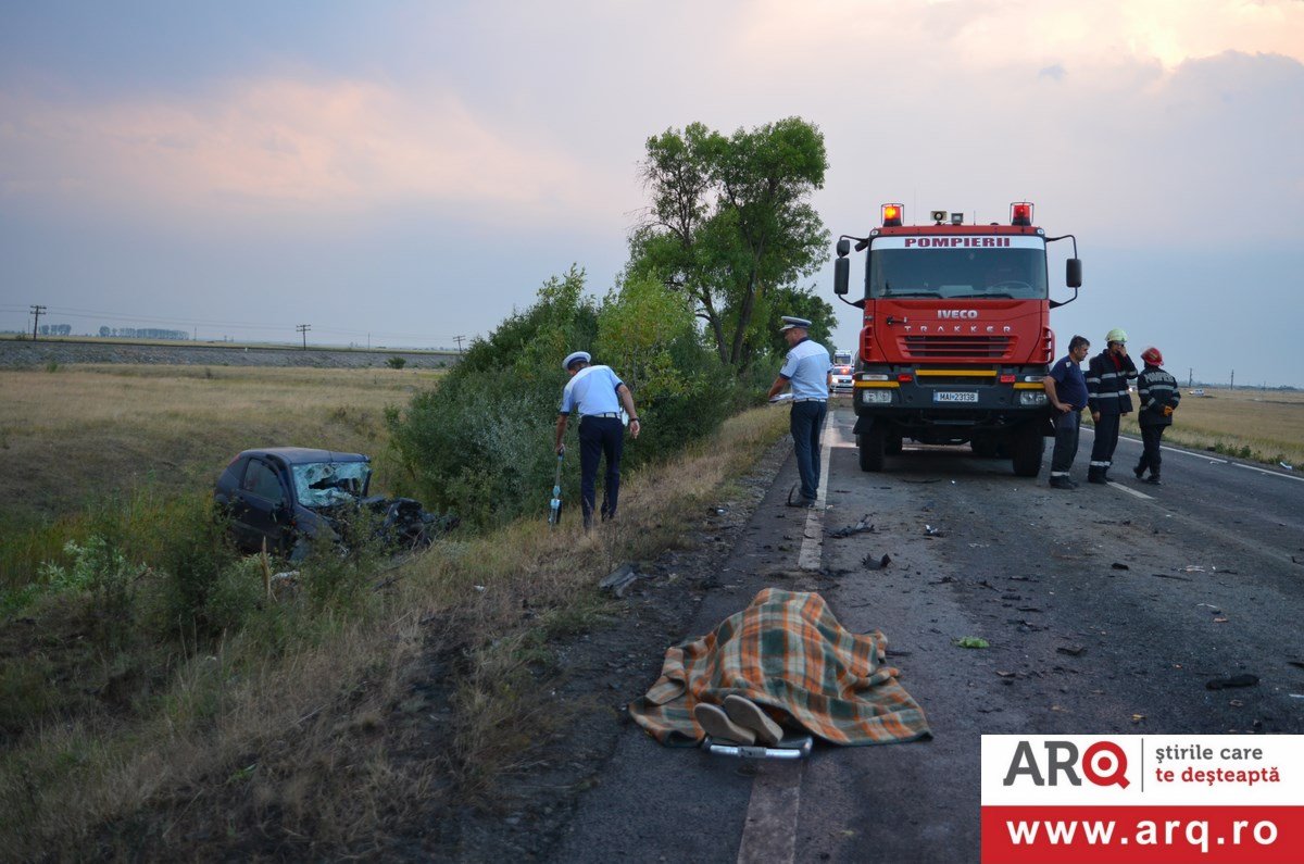 Femeie moartă în accident lângă Chișineu-Criș