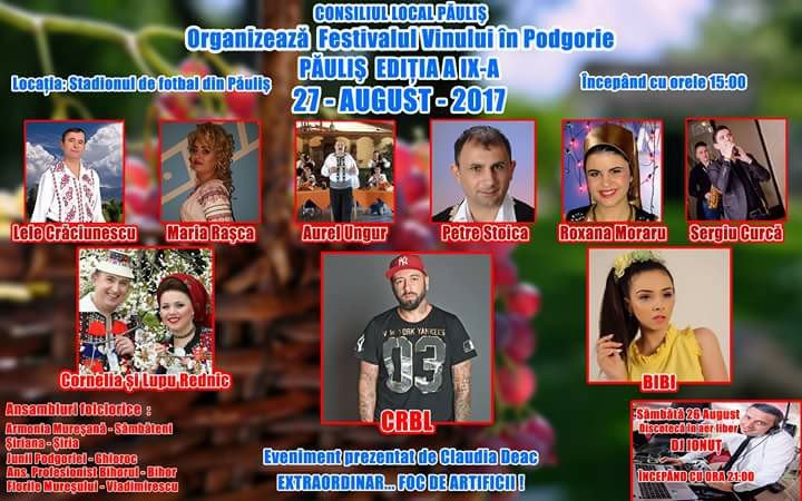 Festivalul Vinului în Podgorie