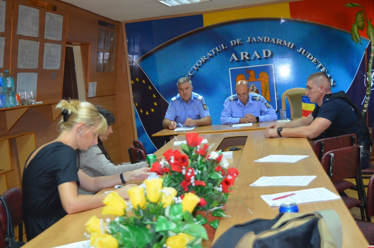 Activitatea Inspectoratului de Jandarmi Județean Arad în perioada  28.07 – 28.08.2017