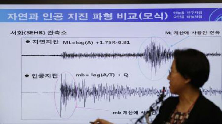 Testul nuclear nord-coreean de duminică a provocat alunecări de teren