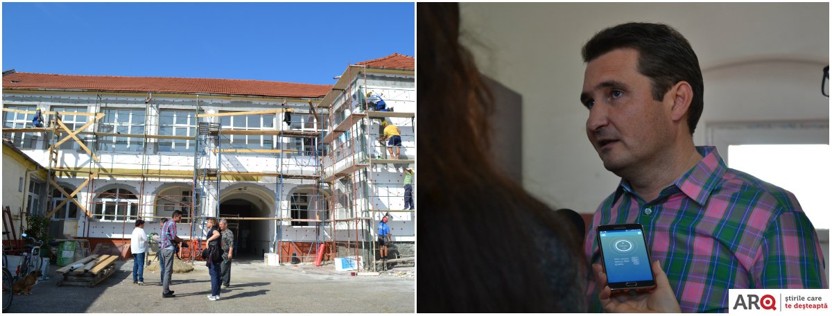 Vizită pe şantierul de la „Henri Coandă”