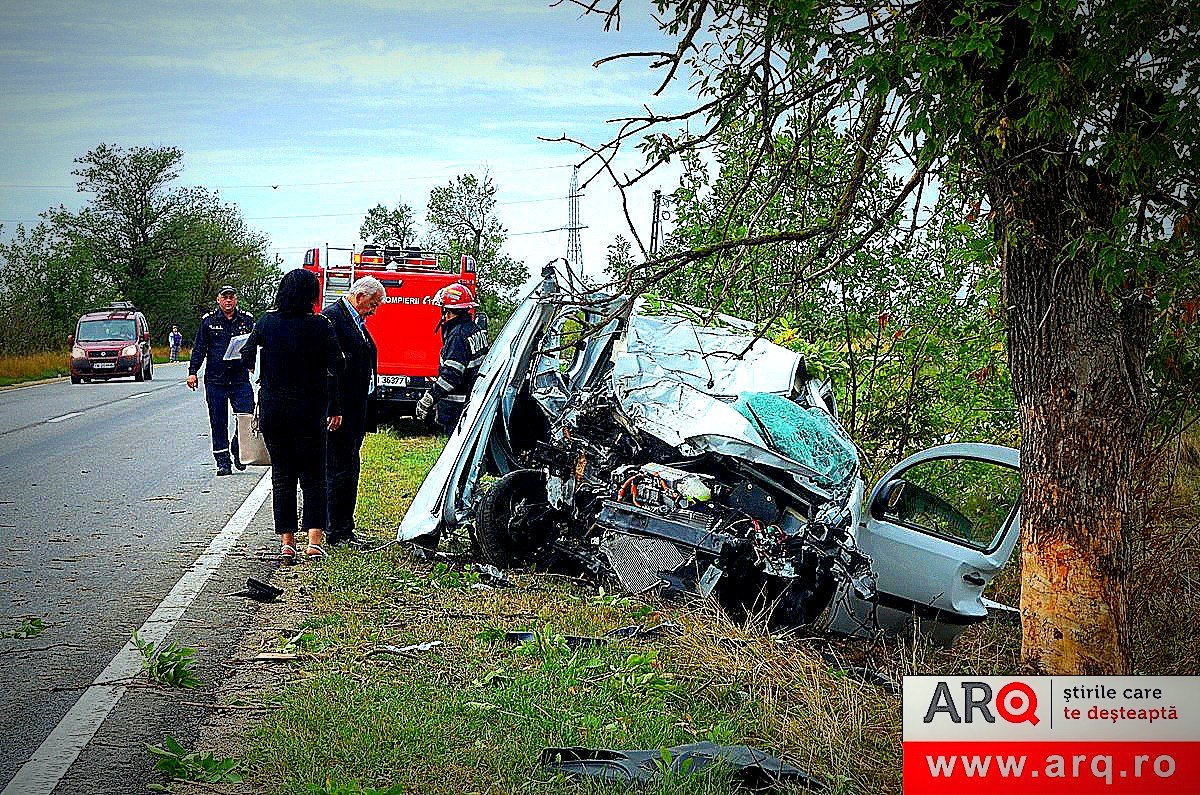 Al doilea accident sau a doua tentativă de sinucidere la ieșirea din Arad? (Foto - Video)