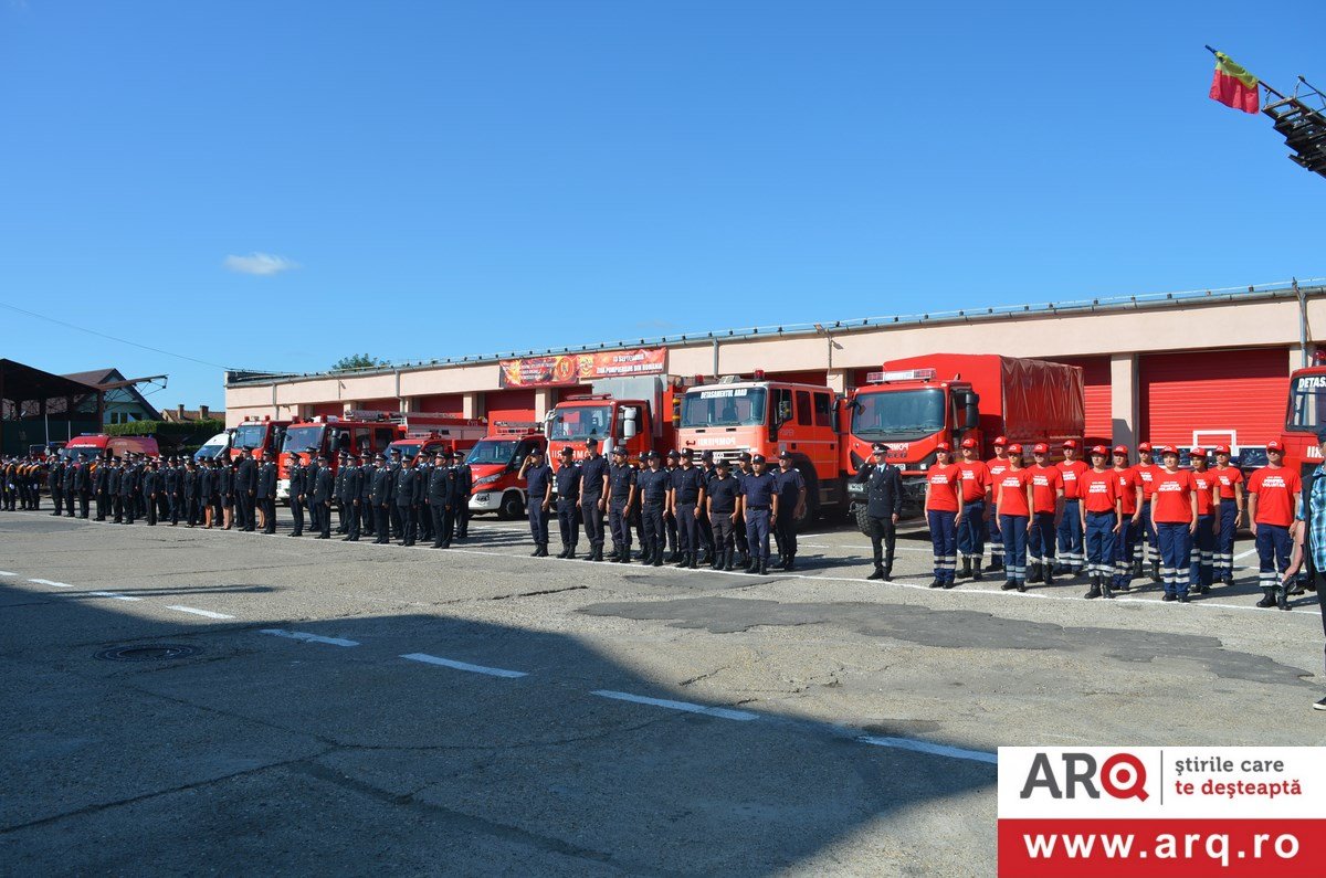 Ziua Pompierilor din România, sărbătorită și la Arad