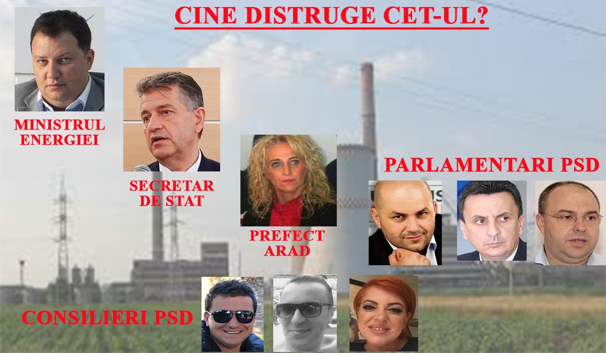 Lupta pentru CET continuă! Secretar de stat vs ministrul Energiei!