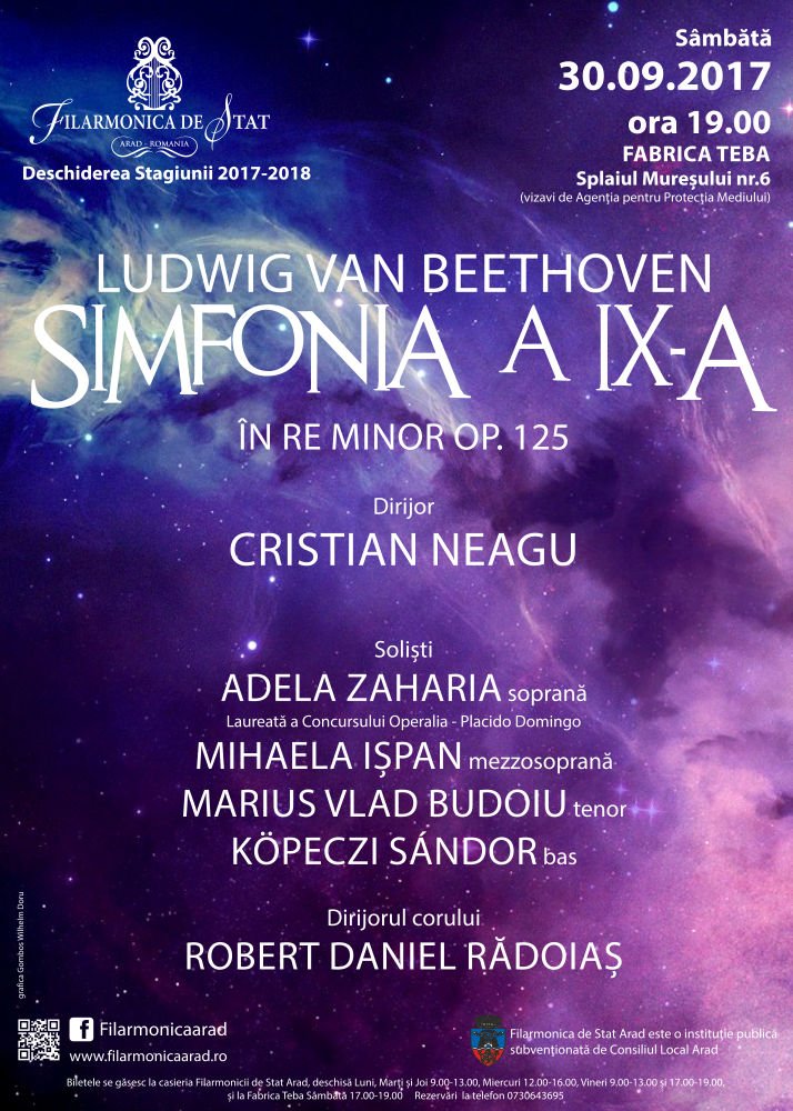 Deschiderea stagiunii 2017-2018 la Filarmonica de Stat Arad