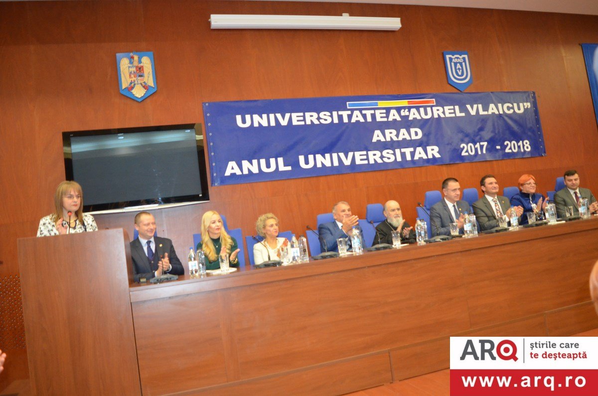 Ramona Lile: „Universitatea Aurel Vlaicu a deschis anul academic 2017-2018”