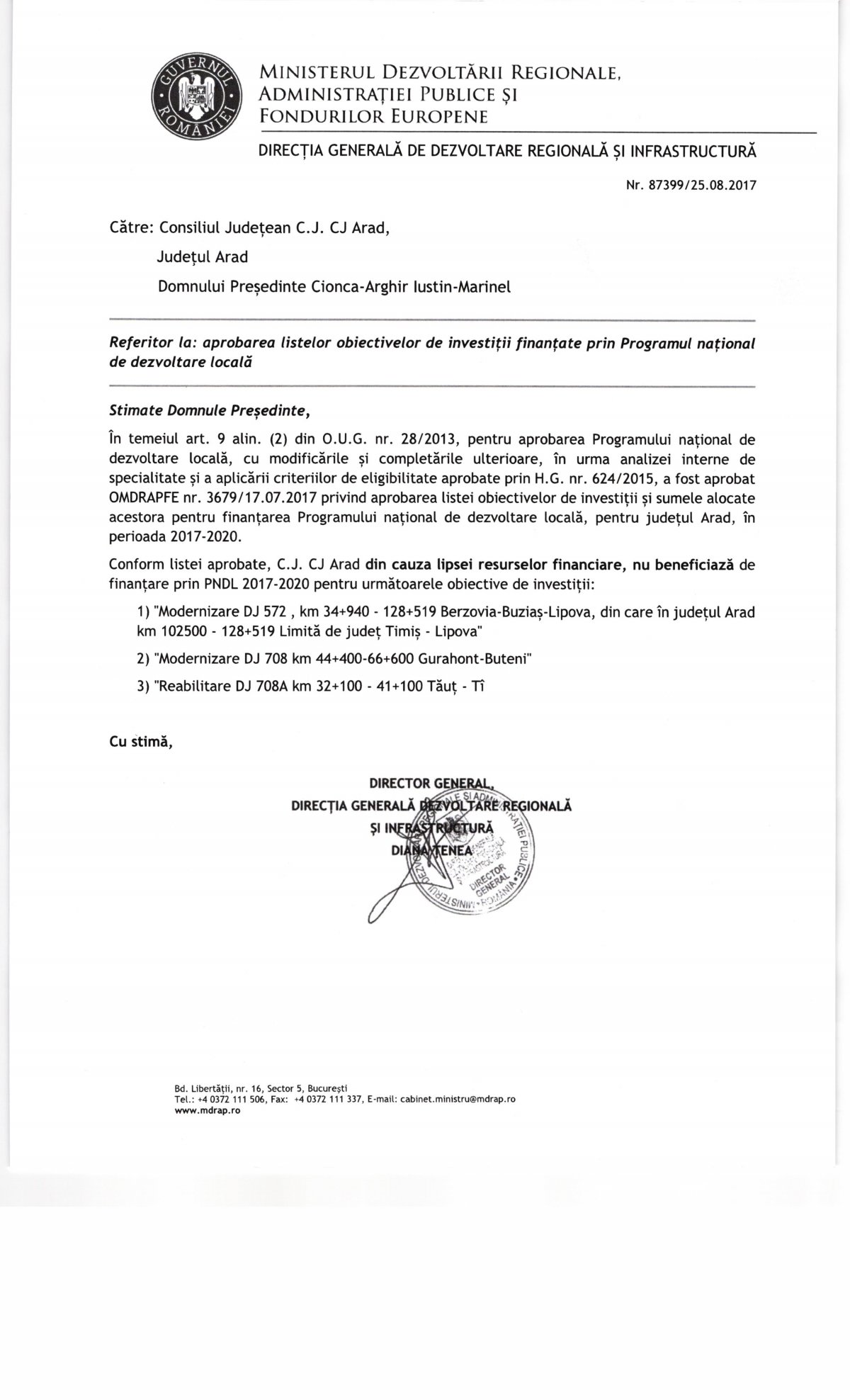 Se confirmă oficial: Guvernul a tăiat de la finanţare 57 de kilometri de drumuri judeţene