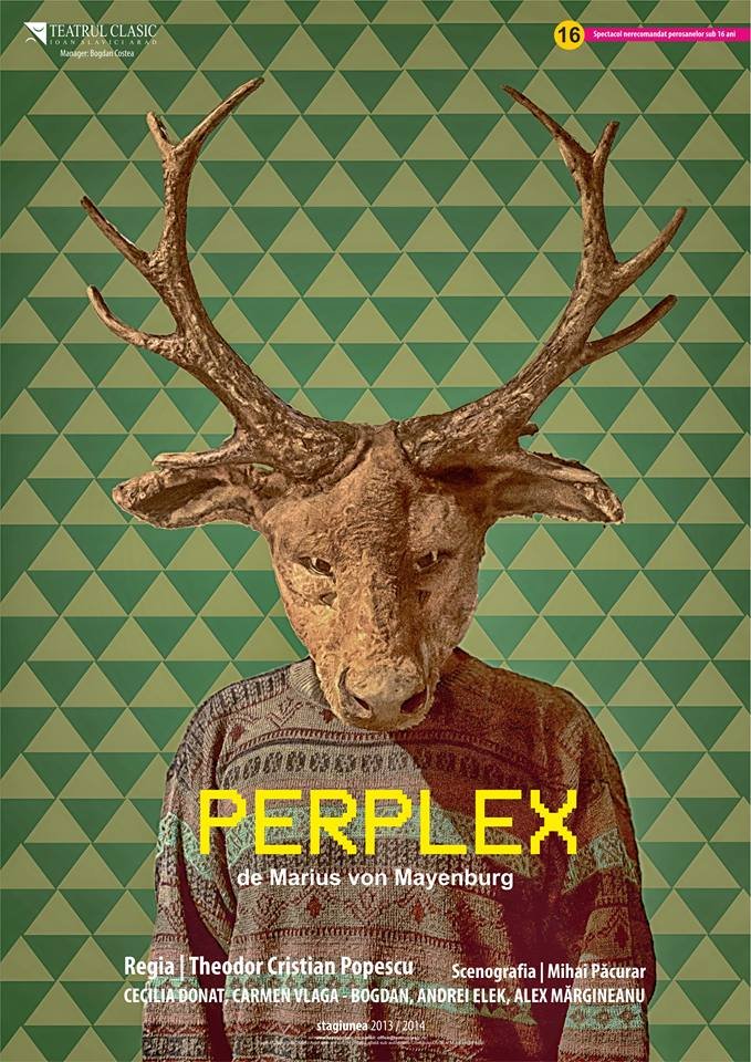 PERPLEX, un spectacol remarcabil, revine, la Teatrul Clasic ,,Ioan Slavici” Arad