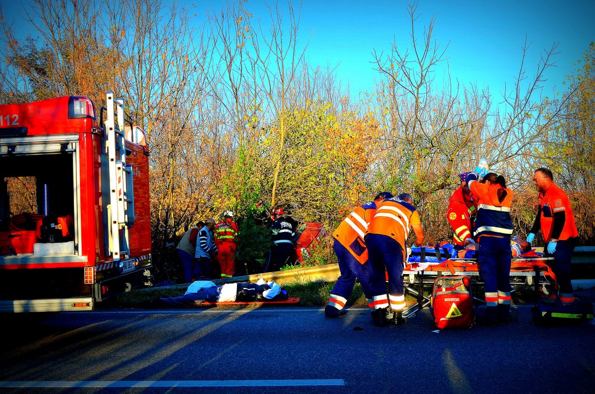 Accident cu doi morți la ieșirea din Arad (Foto și Video)