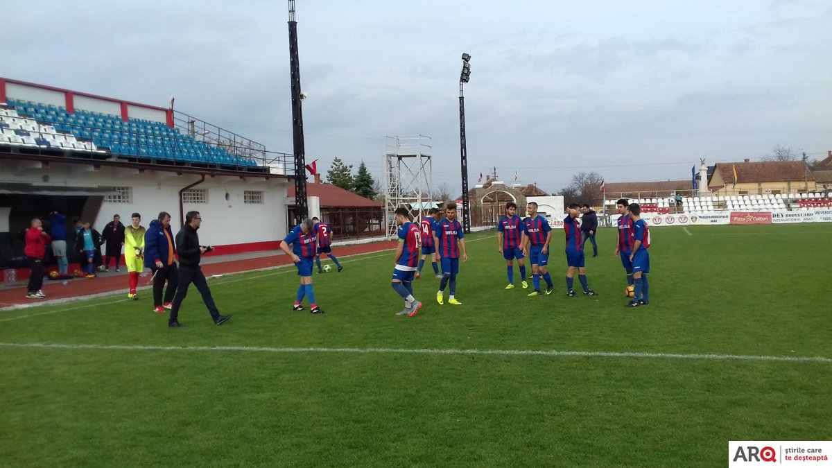 În ultima etapă a turului Ligii a VI-a , Podgoria Șiria- Citizens Arad 5-0