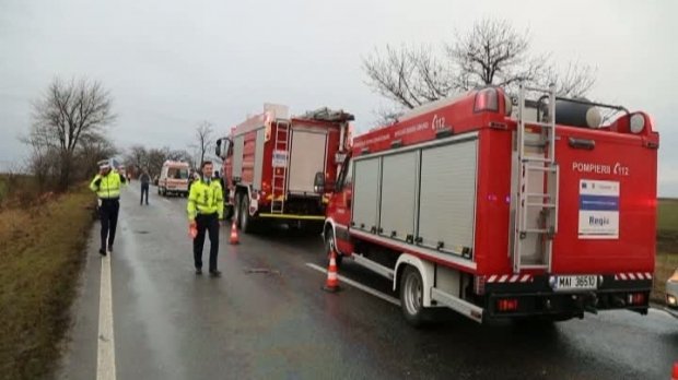 Accident grav în Harghita. O persoană a murit, iar alte şapte au fost rănite