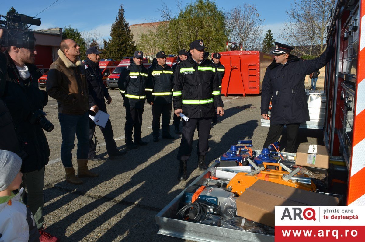 ISU Arad, dotat cu un container de căutare-salvare ultraperformant