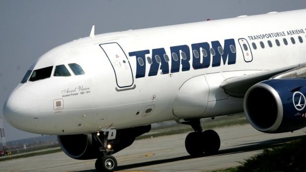 O cursă Tarom nu a putut ateriza la Sibiu, fiind invocate 