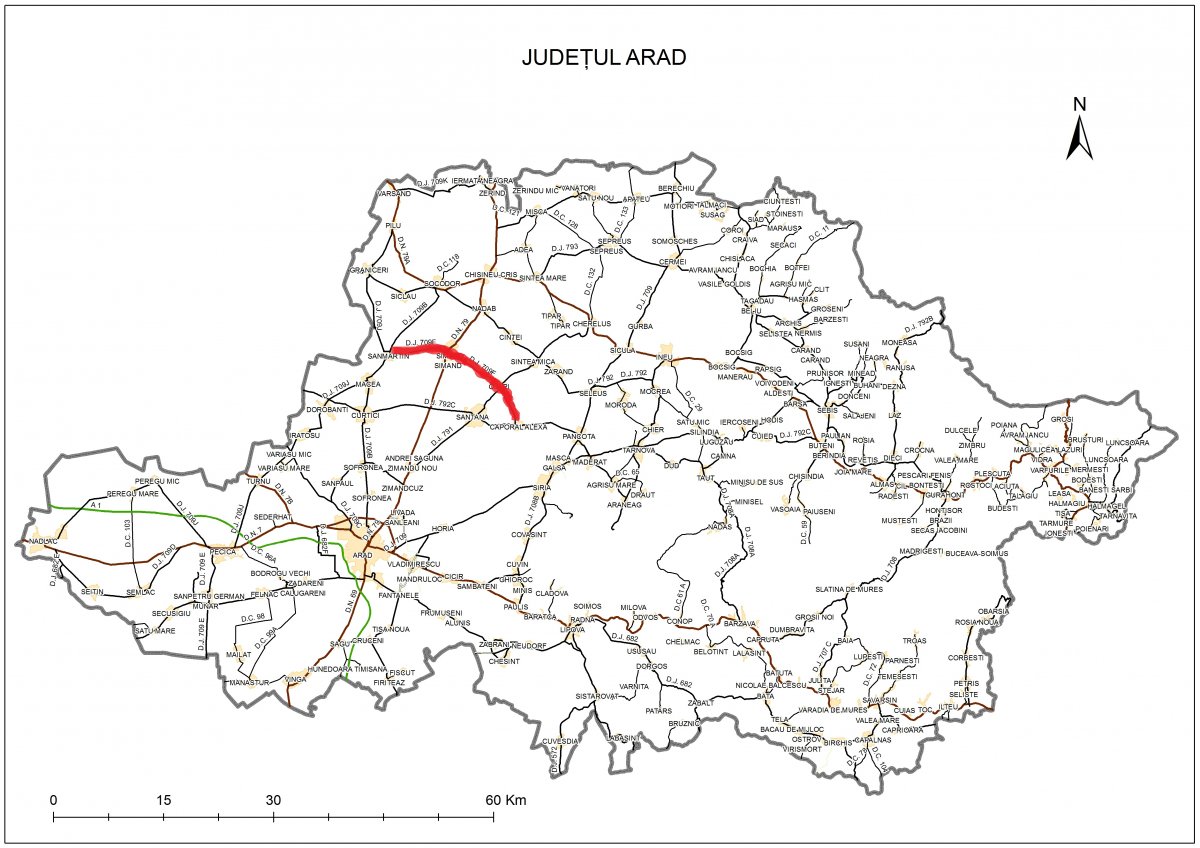 Despăgubiri pentru proprietarii terenurilor unde va trece drumul Sînmartin-Olari-Caporal Alexa