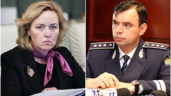 Carmen Dan a transmis premierului propunerea de demitere a şefului Poliţiei Române