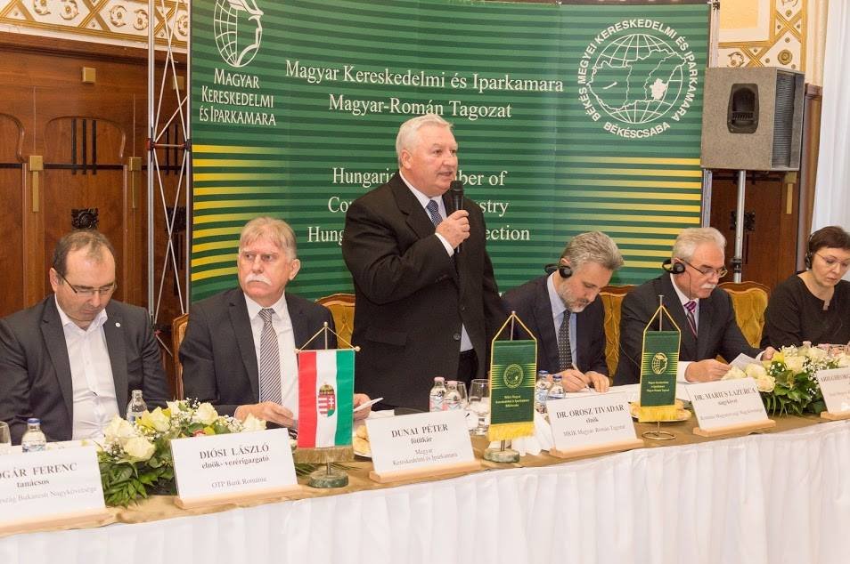 Președintele CCIA, Gheorghe Seculici la Conferința Economică de Relații Externe și Parteneriat Maghiar-Român