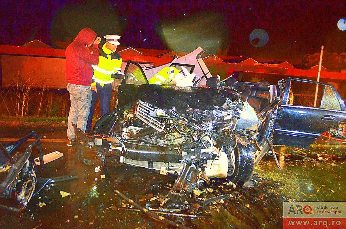 Accident foarte grav la ieşirea din Arad