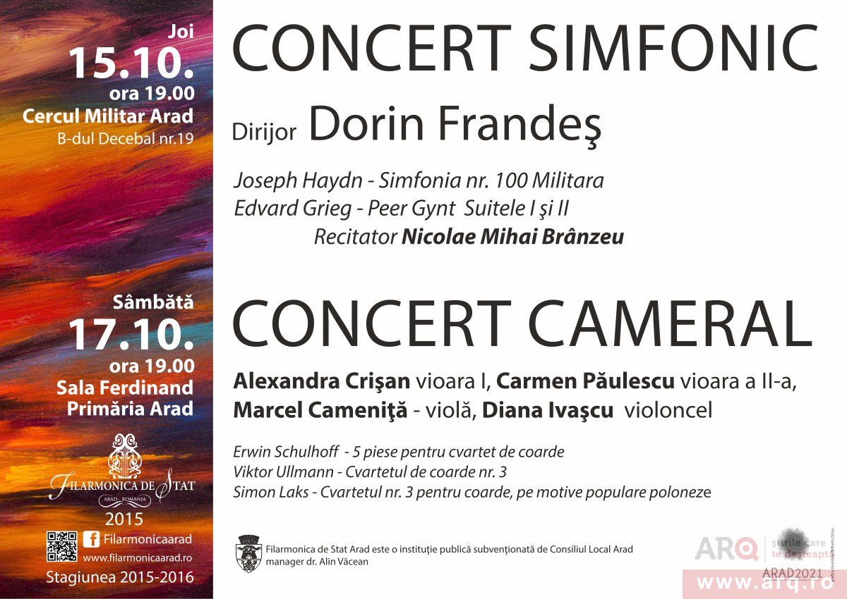 Concert simfonic sub semnul a două genii: Grieg și Ibsen