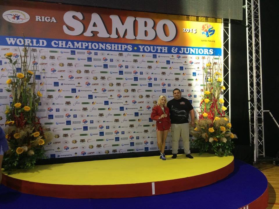 Bronz mondial la sambo pentru arădeanca Alexandra Ionescu