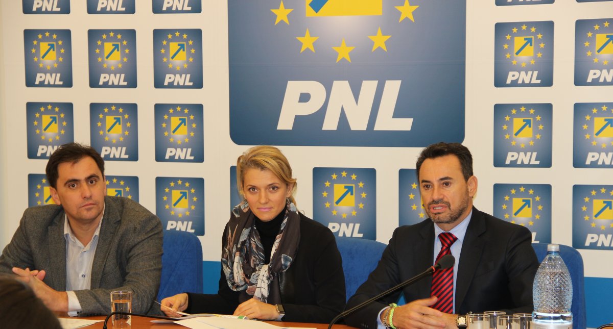 Co-președintele PNL Alina Gorghiu a fost la Arad