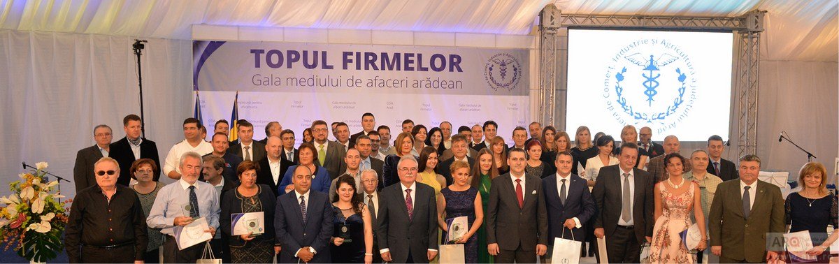 Topul firmelor 2015, gala mediului de afaceri arădean