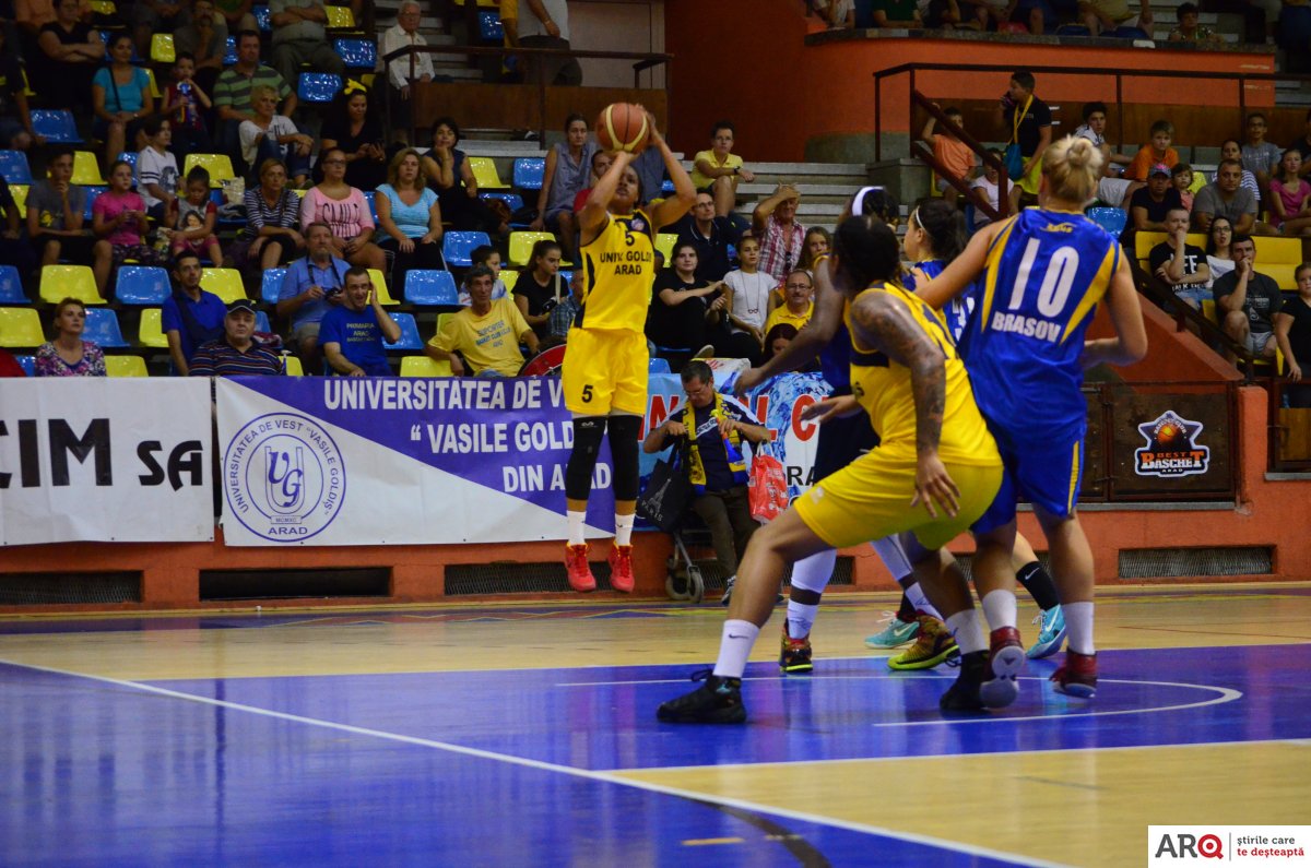 Debut fără emoţii: SBS Ostrava - Univ Goldiş ICIM Arad 62-97