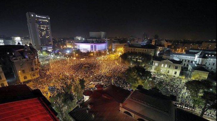 Proteste masive în România. 70.000 de oameni, în stradă: 