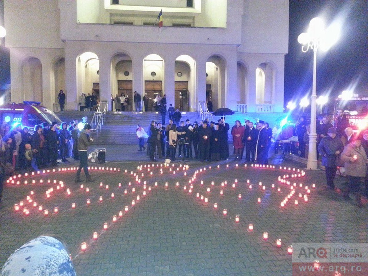 Comemorarea victimelor accidentelor rutiere la Catedrala arhiepiscopală din Arad