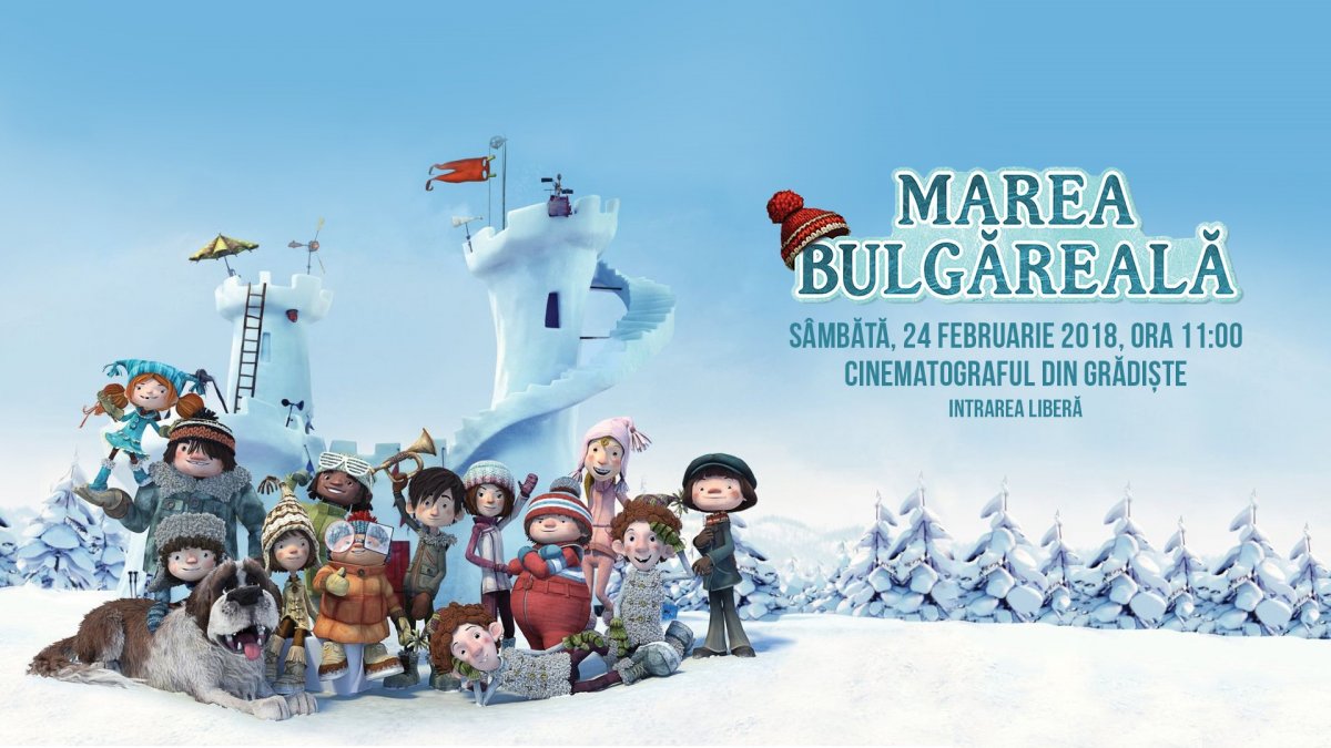 „Marea bulgăreală“ deschide seria proiecțiilor din acest an la cinematograful din Grădiște